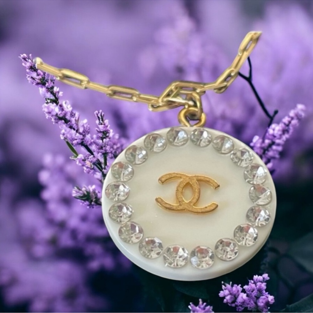 Authentic Chanel Charm Pendant with 18”
chain necklace. - Picture 2 of 4